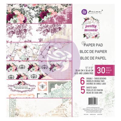 Prima Marketing Pretty Mosaic Designpapier - Paper Pad